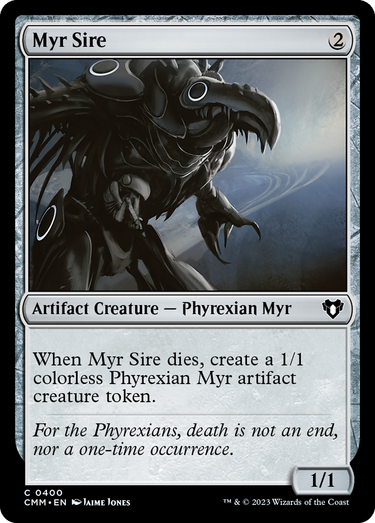 Myr Sire [Commander Masters] | Enigma On Main