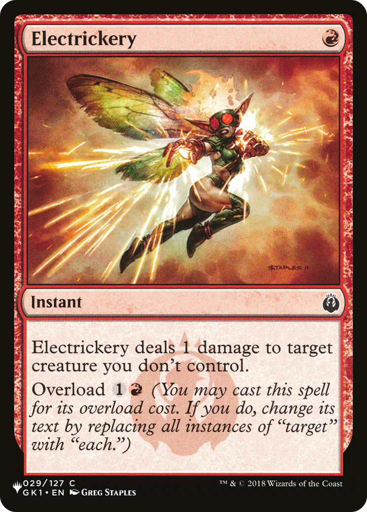 Electrickery [The List Reprints] | Enigma On Main