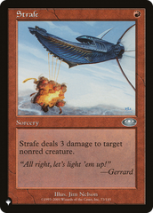 Strafe [The List Reprints] | Enigma On Main