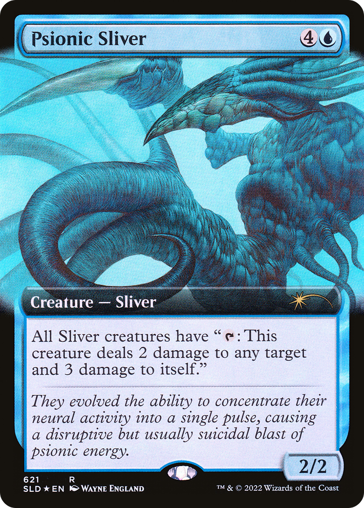 Psionic Sliver (Extended Art) [Secret Lair Drop Promos] | Enigma On Main