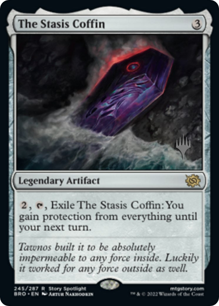 The Stasis Coffin (Promo Pack) [The Brothers' War Promos] | Enigma On Main