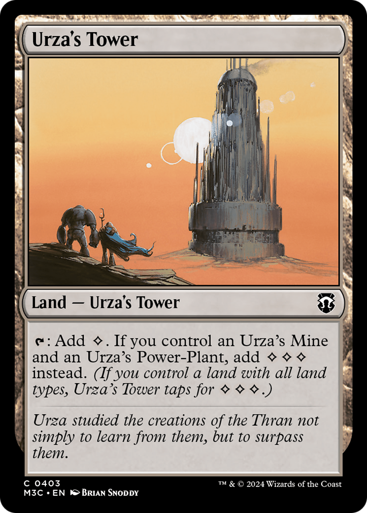 Urza's Tower (Ripple Foil) [Modern Horizons 3 Commander] | Enigma On Main