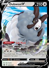 Dubwool V (SWSH049) (Jumbo Card) [Sword & Shield: Black Star Promos] | Enigma On Main