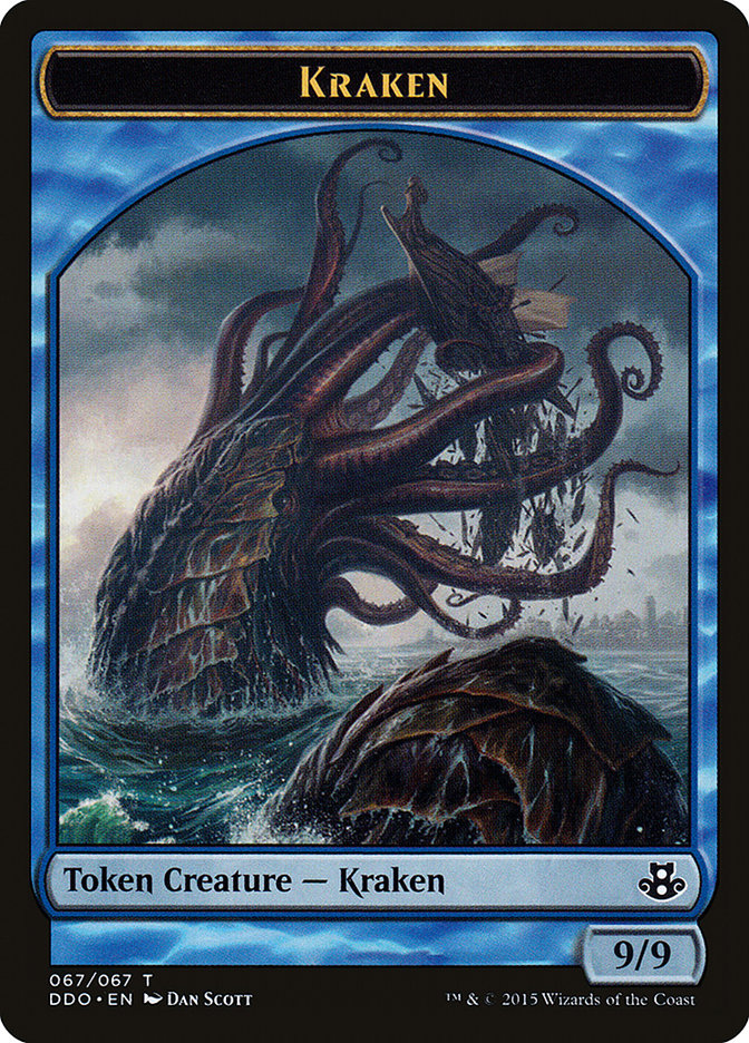 Kraken Token [Duel Decks: Elspeth vs. Kiora] | Enigma On Main