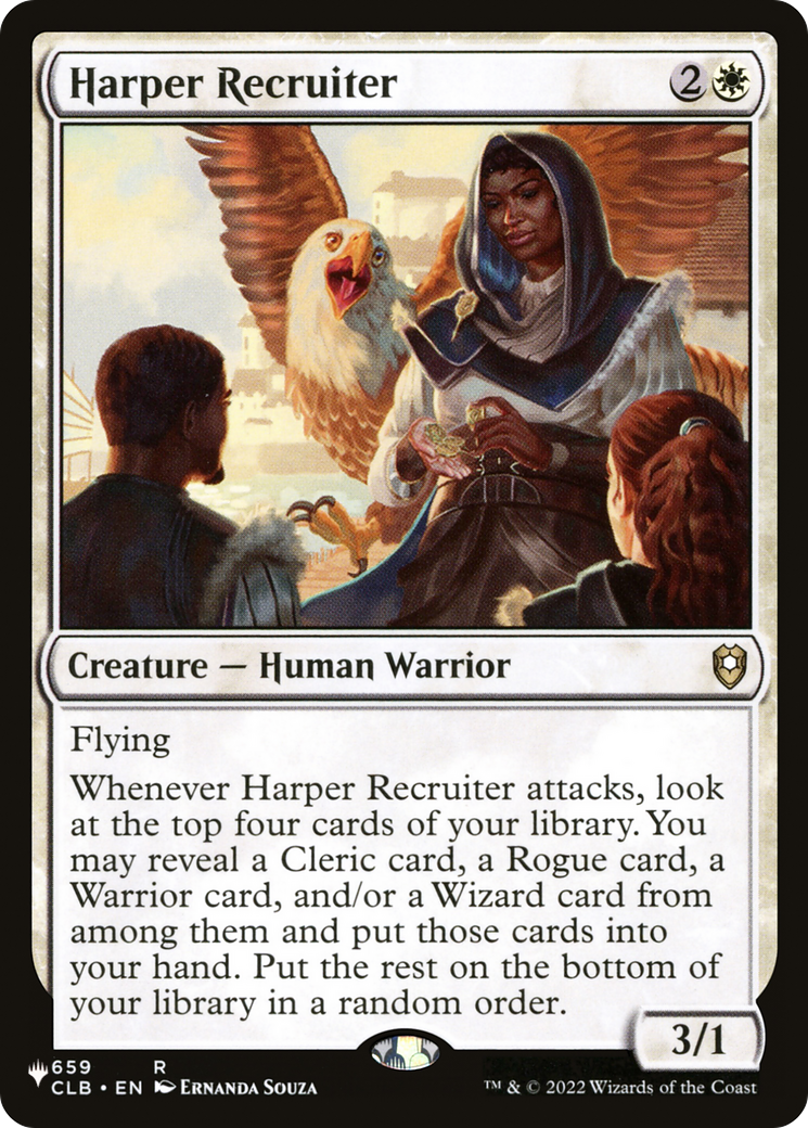 Harper Recruiter (CLB) [The List] | Enigma On Main