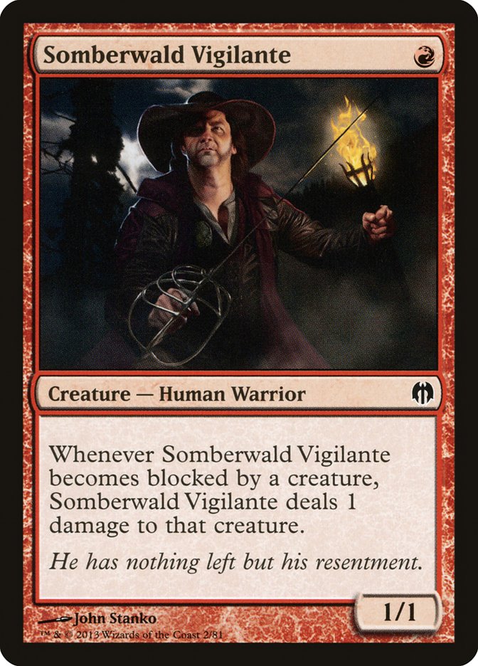 Somberwald Vigilante [Duel Decks: Heroes vs. Monsters] | Enigma On Main