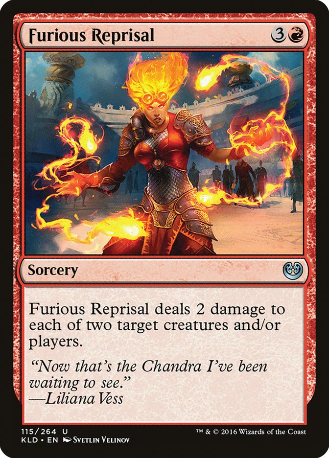 Furious Reprisal [Kaladesh] | Enigma On Main