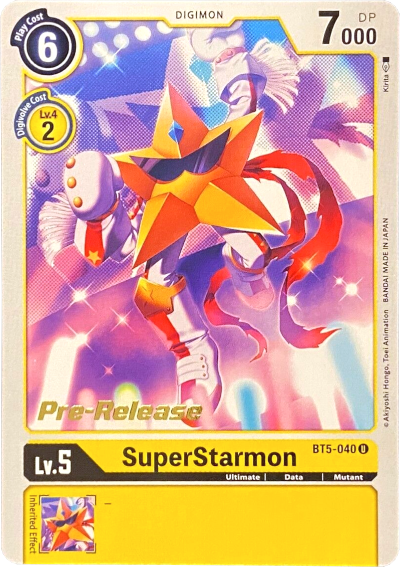 SuperStarmon [BT5-040] [Battle of Omni Pre-Release Promos] | Enigma On Main