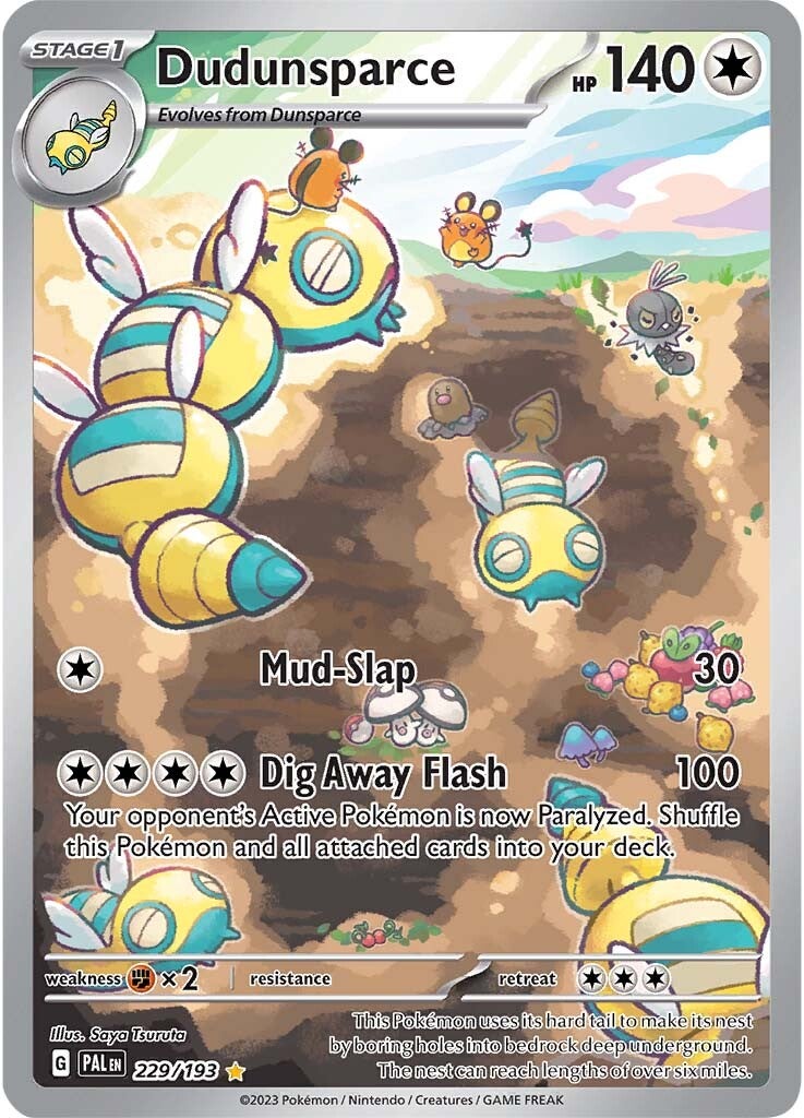 Dudunsparce (229/193) [Scarlet & Violet: Paldea Evolved] | Enigma On Main