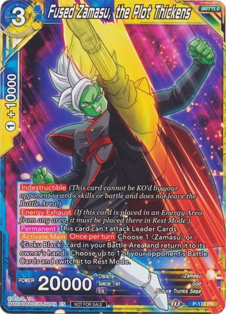 Fused Zamasu, the Plot Thickens (P-170) [Promotion Cards] | Enigma On Main