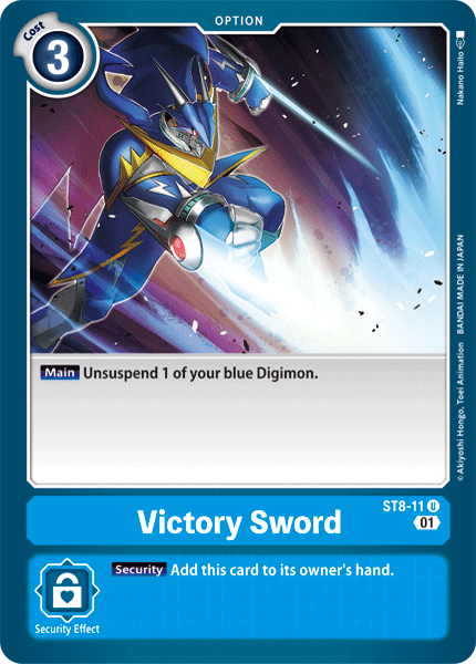 Victory Sword [ST8-11] [Starter Deck: Ulforce Veedramon] | Enigma On Main