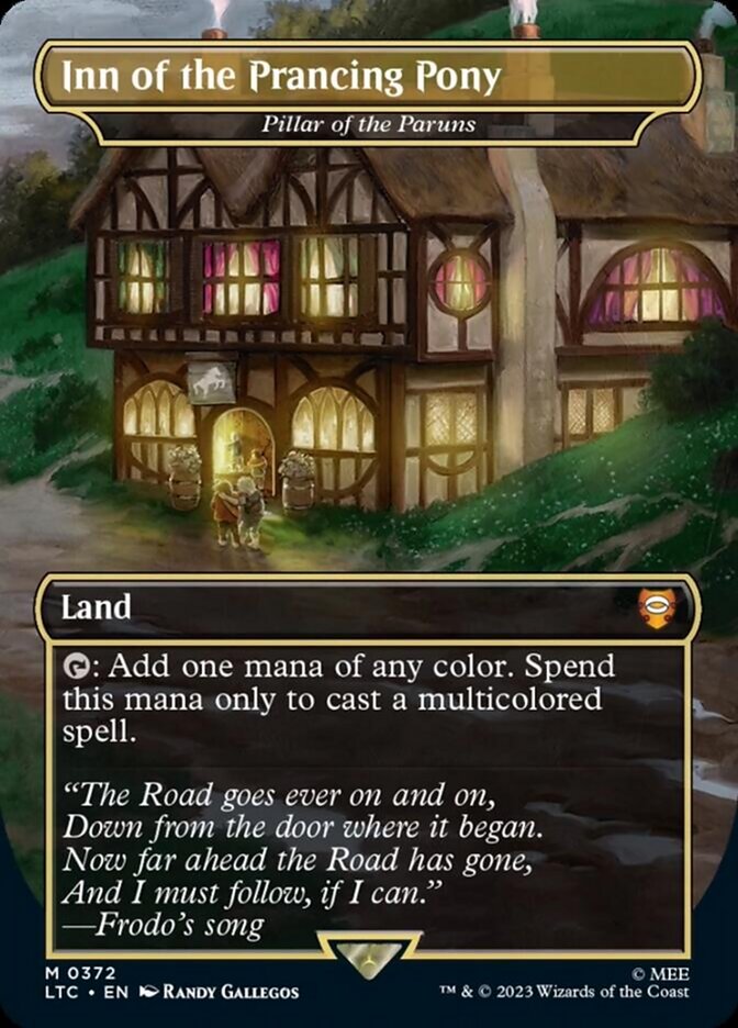 Inn of the Prancing Pony - Pillar of the Paruns [The Lord of the Rings: Tales of Middle-Earth Commander] | Enigma On Main