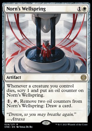 Norn's Wellspring (Promo Pack) [Phyrexia: All Will Be One Promos] | Enigma On Main