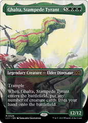 Ghalta, Stampede Tyrant (Borderless) [The Lost Caverns of Ixalan] | Enigma On Main