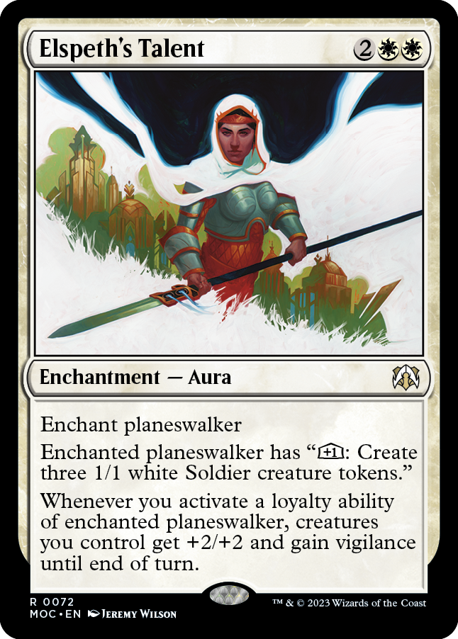 Elspeth's Talent [March of the Machine Commander] | Enigma On Main