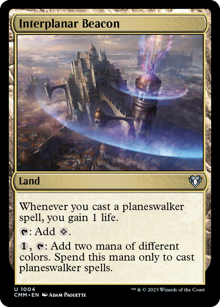 Interplanar Beacon [Commander Masters] | Enigma On Main