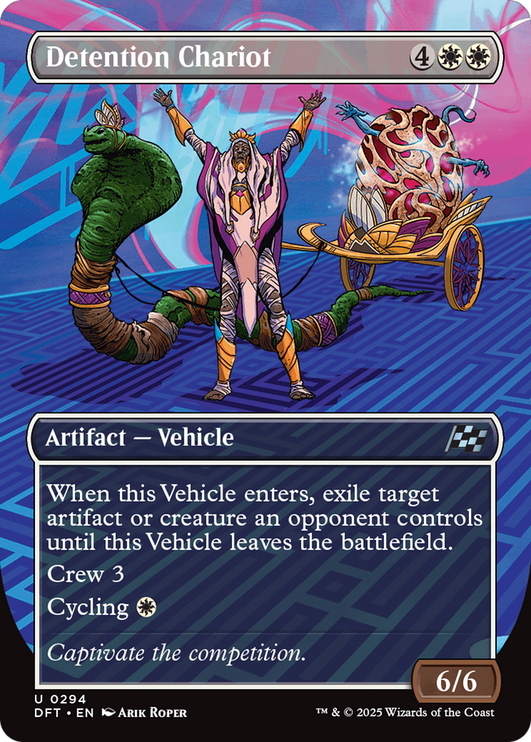 Detention Chariot (Borderless) [Aetherdrift] | Enigma On Main