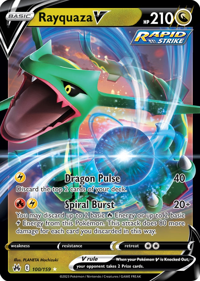 Rayquaza V 100/159 (Jumbo Card) [Sword & Shield: Evolving Skies] | Enigma On Main