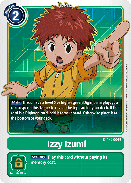 Izzy Izumi [BT1-088] [Release Special Booster Ver.1.0] | Enigma On Main