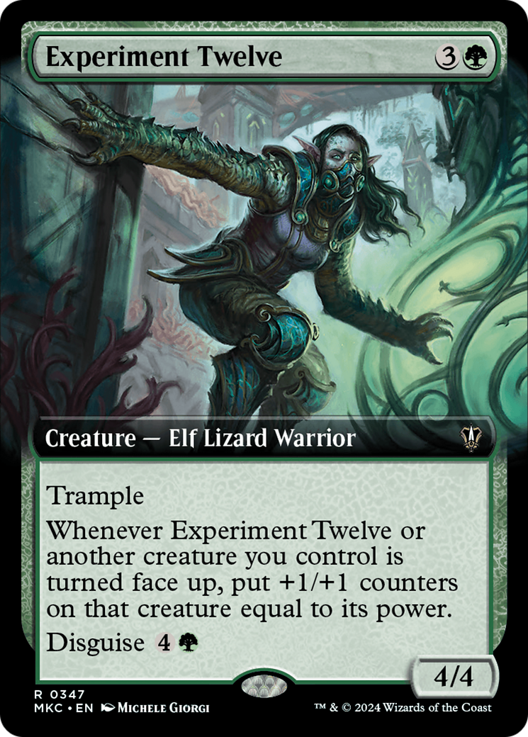 Experiment Twelve (Extended Art) [Murders at Karlov Manor Commander] | Enigma On Main