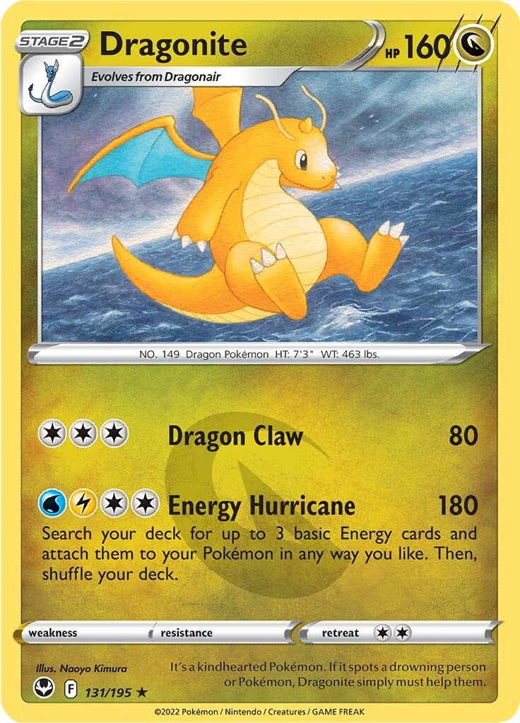 Dragonite (131/195) [Sword & Shield: Silver Tempest] | Enigma On Main