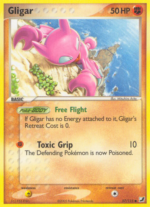 Gligar (57/115) [EX: Unseen Forces] | Enigma On Main