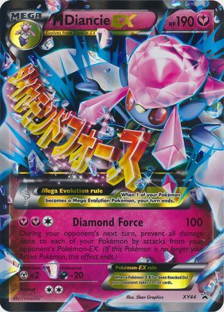 M Diancie EX (XY44) (Jumbo Card) [XY: Black Star Promos] | Enigma On Main