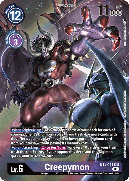 Creepymon [BT8-111] (Alternate Art) [New Awakening] | Enigma On Main