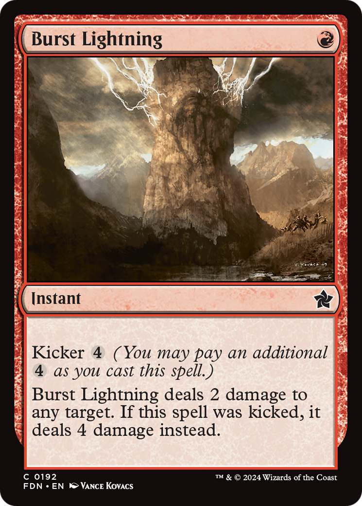 Burst Lightning [Foundations] | Enigma On Main