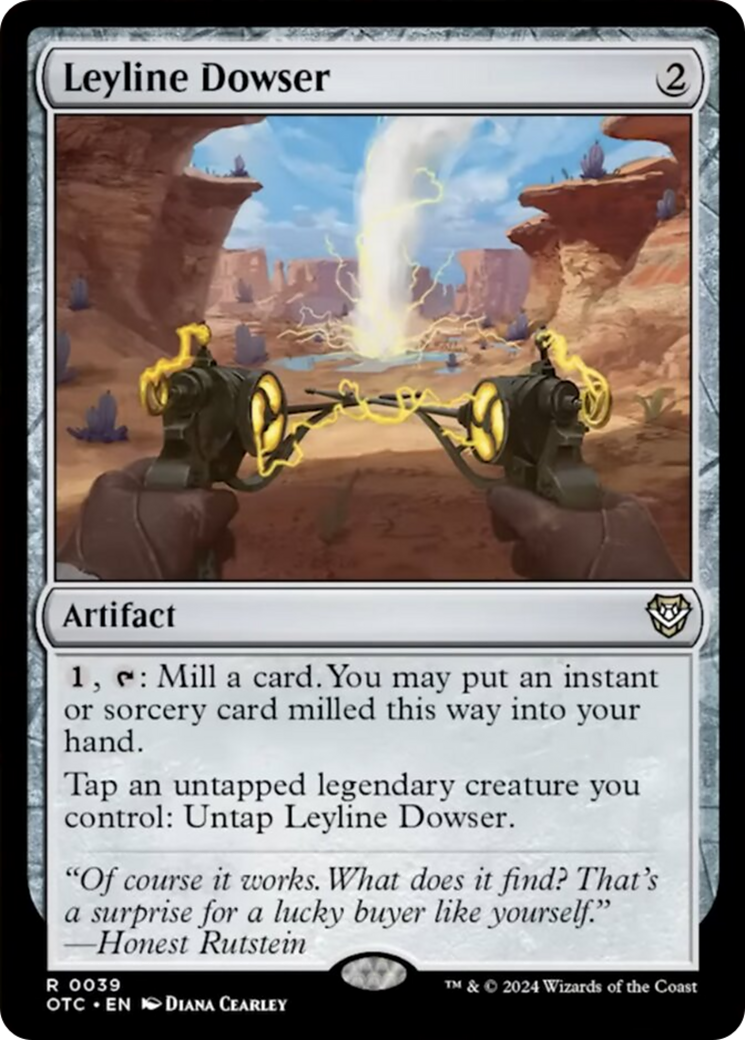 Leyline Dowser [Outlaws of Thunder Junction Commander] | Enigma On Main
