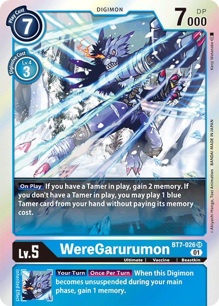 WereGarurumon [BT7-026] [Next Adventure] | Enigma On Main