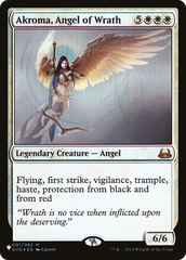 Akroma, Angel of Wrath [The List Reprints] | Enigma On Main