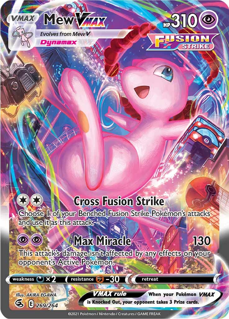 Mew VMAX (269/264) [Sword & Shield: Fusion Strike] | Enigma On Main