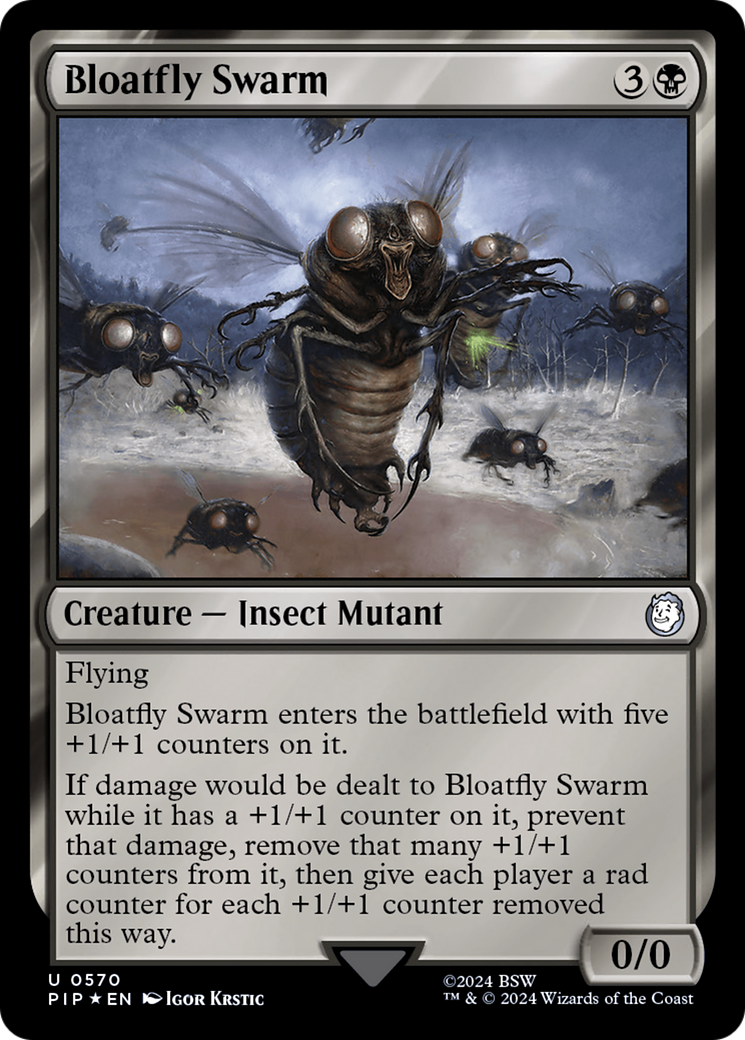 Bloatfly Swarm (Surge Foil) [Fallout] | Enigma On Main