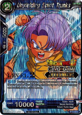 Unyielding Spirit Trunks (Level 2) (BT2-044) [Judge Promotion Cards] | Enigma On Main