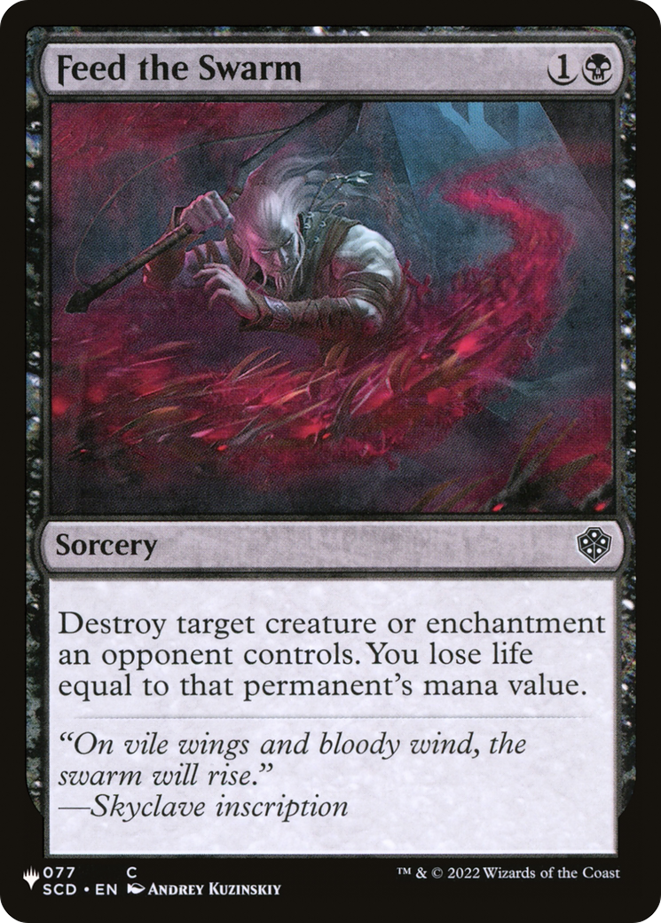 Feed the Swarm [The List] | Enigma On Main
