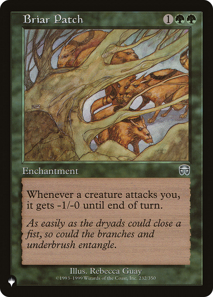 Briar Patch [The List Reprints] | Enigma On Main