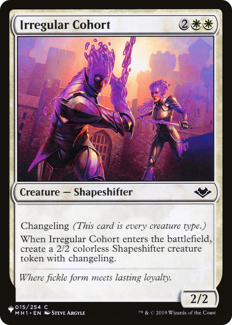 Irregular Cohort [The List] | Enigma On Main