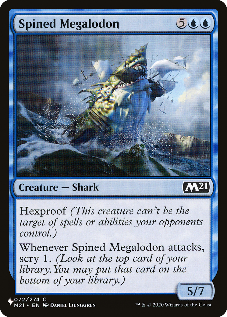 Spined Megalodon [The List] | Enigma On Main