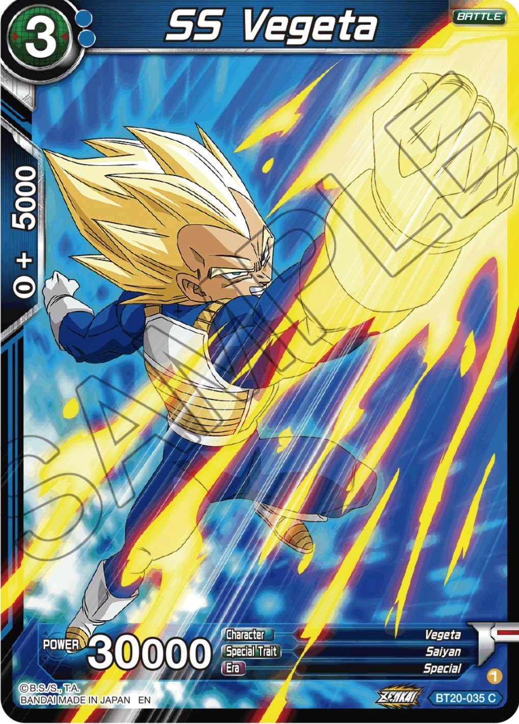 SS Vegeta (BT20-035) [Power Absorbed] | Enigma On Main