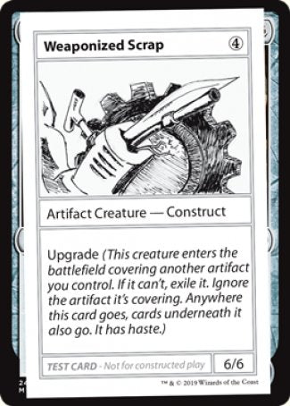 Weaponized Scrap (2021 Edition) [Mystery Booster Playtest Cards] | Enigma On Main