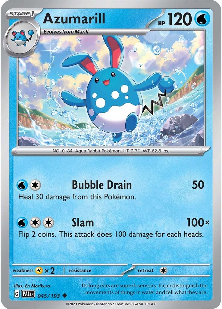 Azumarill (045/193) [Scarlet & Violet: Paldea Evolved] | Enigma On Main