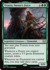 Titania, Nature's Force [Duskmourn: House of Horror Commander] | Enigma On Main