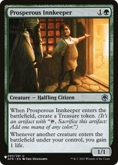 Prosperous Innkeeper [The List Reprints] | Enigma On Main