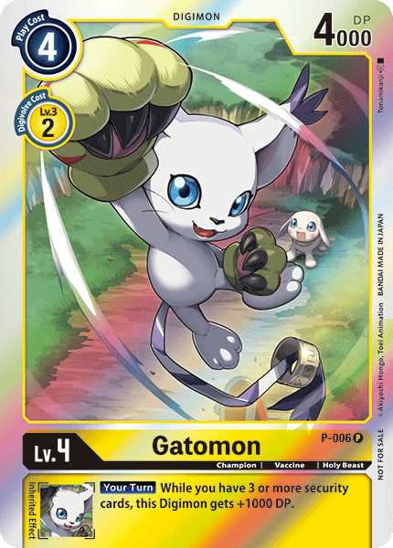 Gatomon [P-006] [Promotional Cards] | Enigma On Main