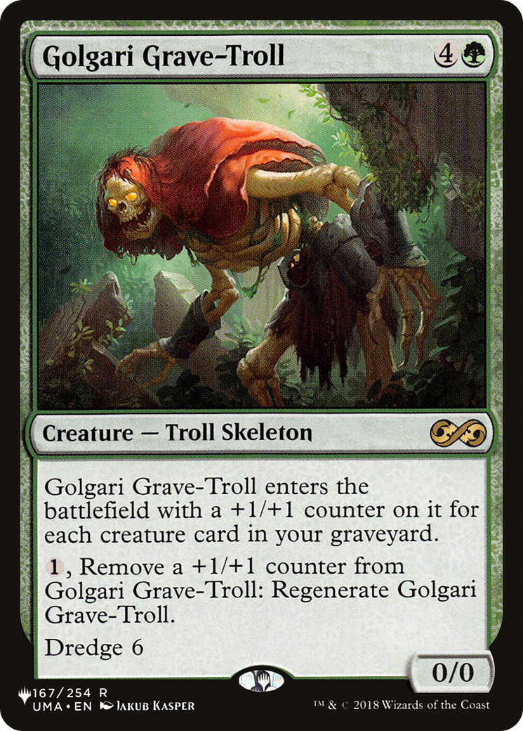 Golgari Grave-Troll [The List] | Enigma On Main