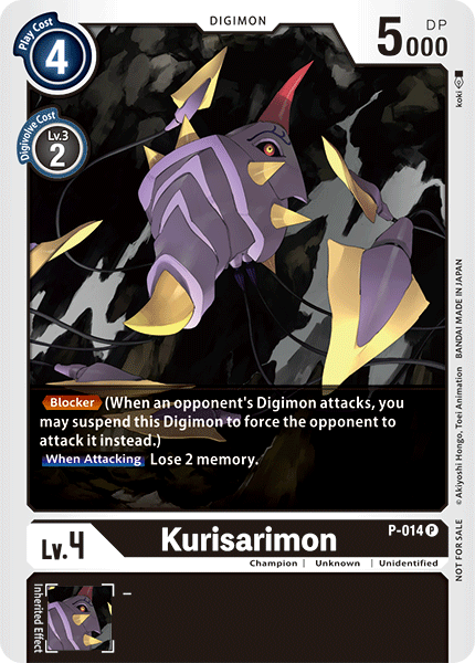 Kurisarimon [P-014] [Promotional Cards] | Enigma On Main