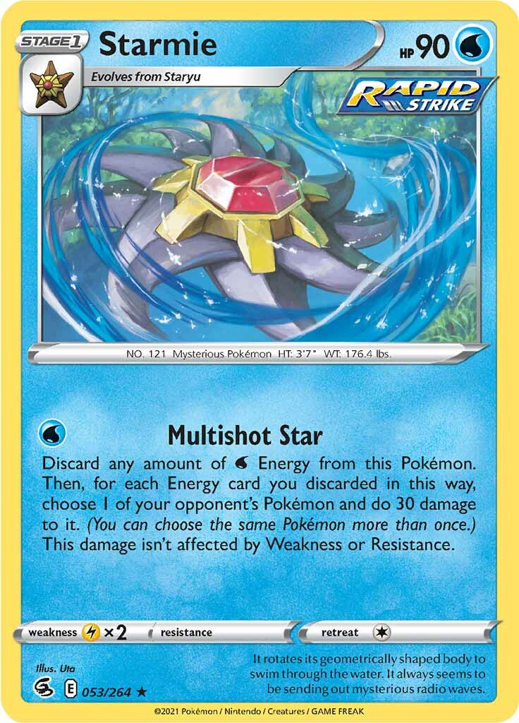 Starmie (053/264) [Sword & Shield: Fusion Strike] | Enigma On Main