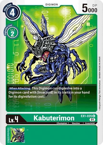 Kabuterimon [EX1-035] [Classic Collection] | Enigma On Main