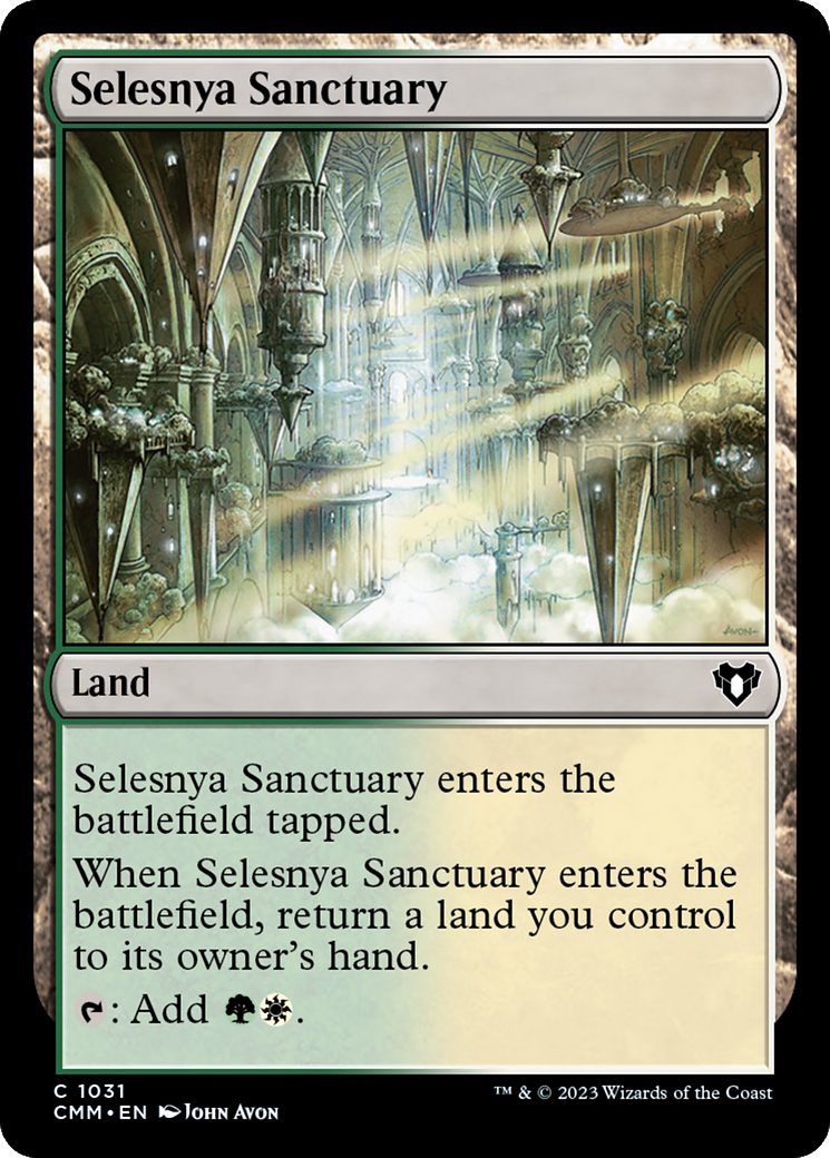 Selesnya Sanctuary [Commander Masters] | Enigma On Main